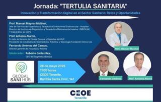  Tertulia Sanitaria en CEOE Tenerife
