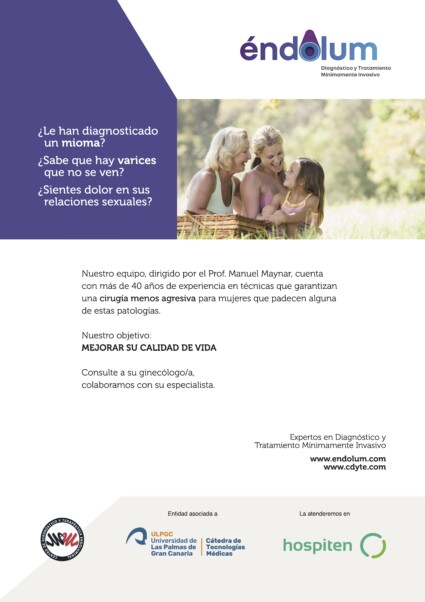 Flyer sobre Miomas